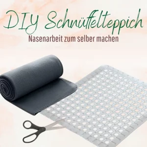Blogbeitrag DIY Schnüffelteppich selber machen