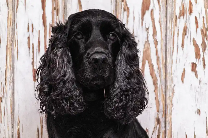 Schwarzer Hund