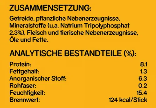 Dentasticks-inhaltsstoffe